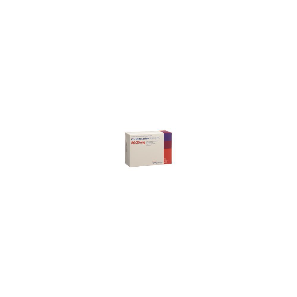 CO-TELMISARTAN Spirig HC Tabl 80/25 mg 98 Stk
