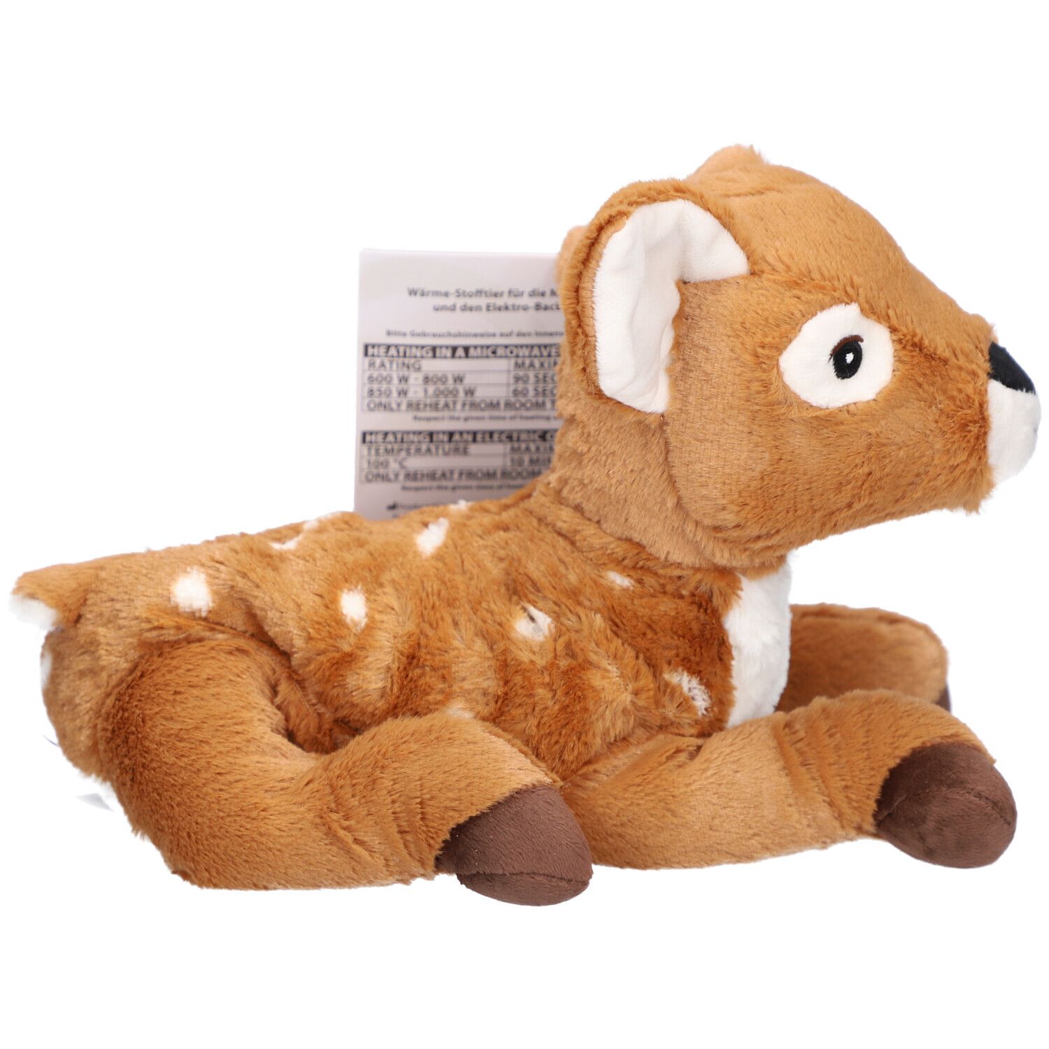 WARMIES Peluche Chaude Faon