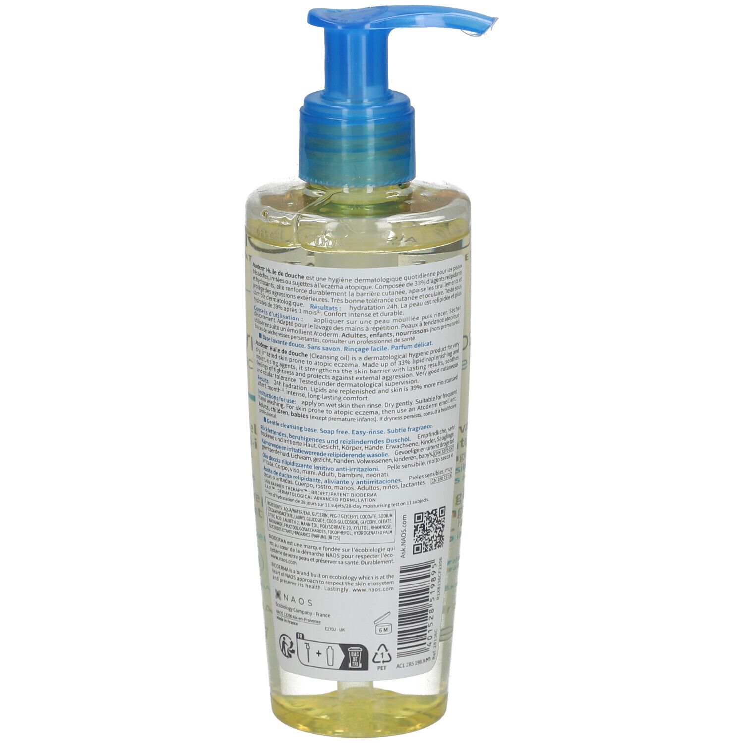 BIODERMA Atoderm Huile de douche