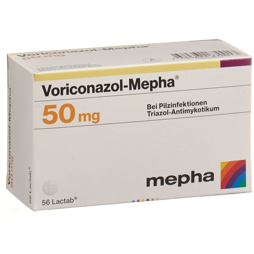 VORICONAZOL Mepha Lactab 50 mg SDO