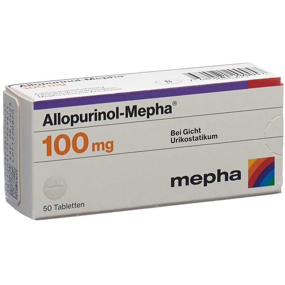 ALLOPURINOL Mepha Tabl 100 mg SDO