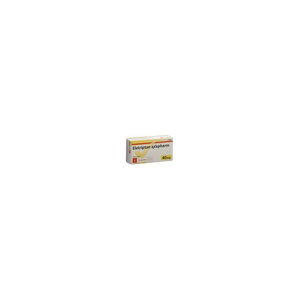 ELETRIPTAN Axapharm Filmtabl 40 mg 6 Stk