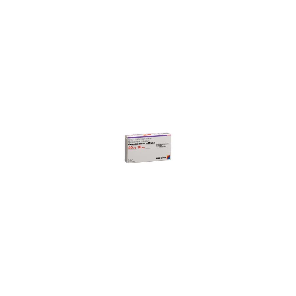 OXYCODON-NALOXON Mepha Ret Tabl 20mg/10mg 30 Stk