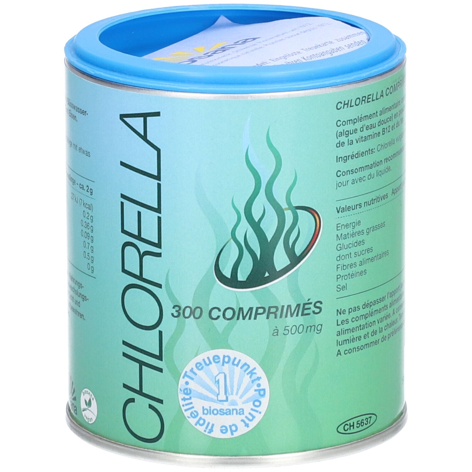 biosana Chlorella 500 mg