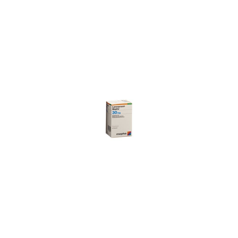 LANSOPRAZOL Mepha Kaps 30 mg Ds 60 Stk