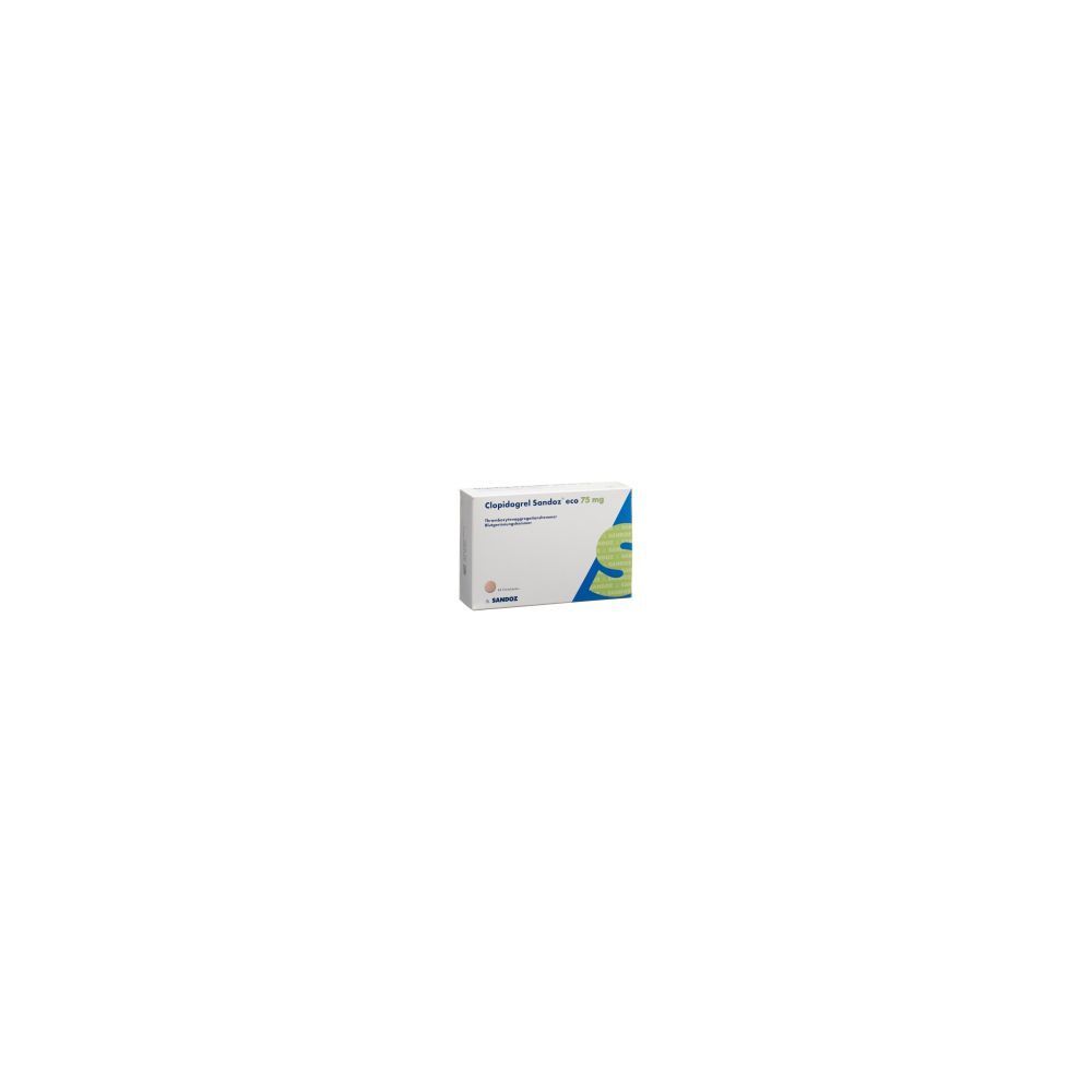 CLOPIDOGREL Sandoz eco Filmtabl 75 mg 84 Stk