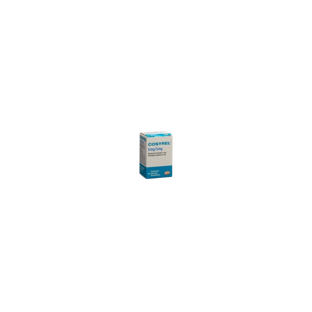 COSYREL Filmtabl Biso 5mg/Perind 5mg Ds 30 Stk