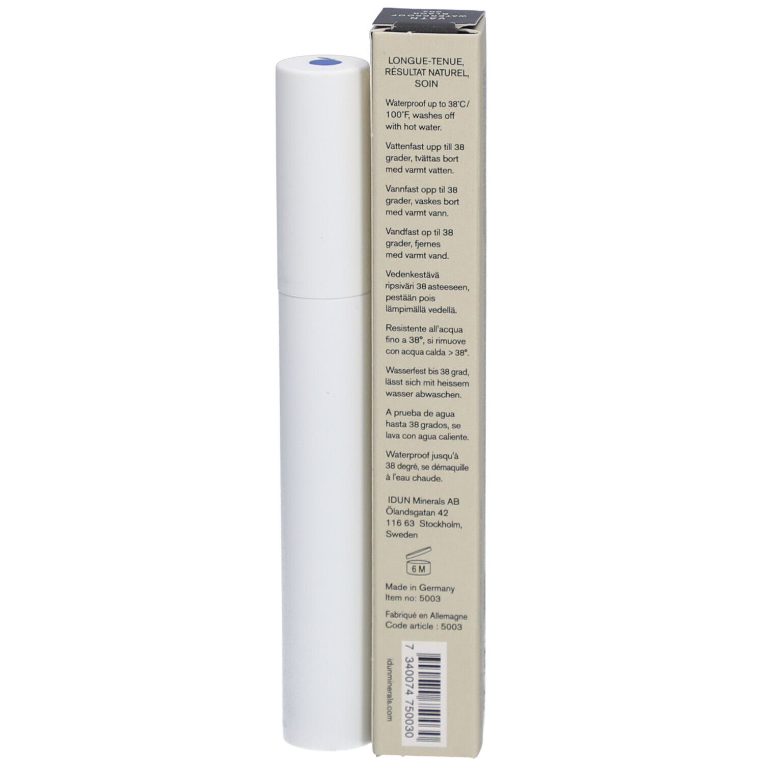 IDUN Minerals® Mascara VATN Waterproof 38°C