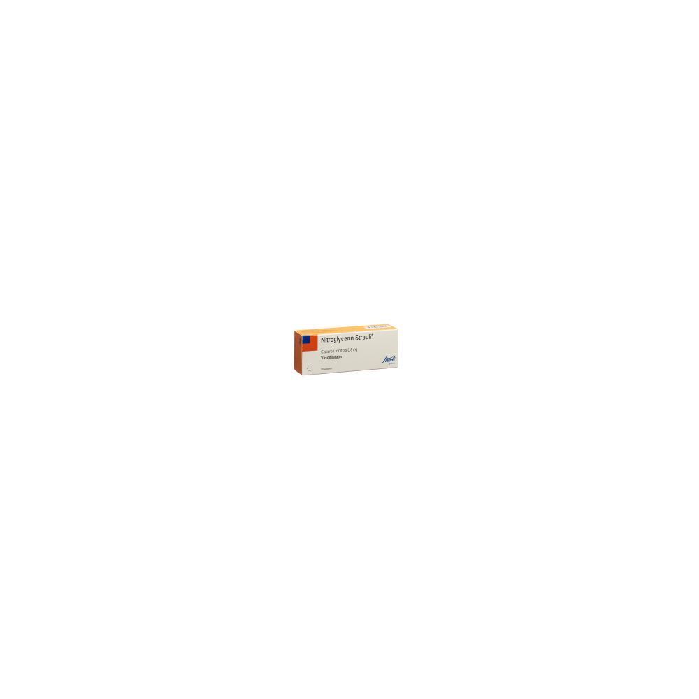 NITROGLYCERIN Streuli Kaukaps 0.8 mg 30 Stk