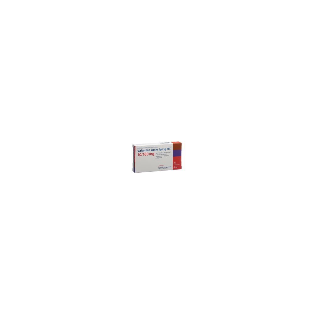 VALSARTAN AMLO Spirig HC Filmtabl 10/160mg 28 Stk