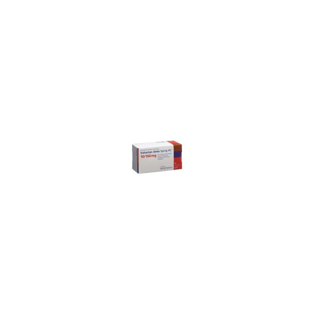 VALSARTAN AMLO Spirig HC Filmtabl 10/160mg 98 Stk
