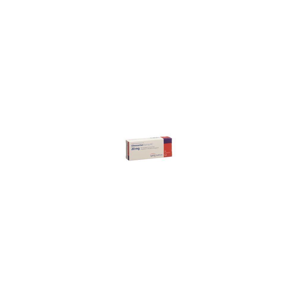 OLMESARTAN Spirig HC Filmtabl 20 mg 30 Stk