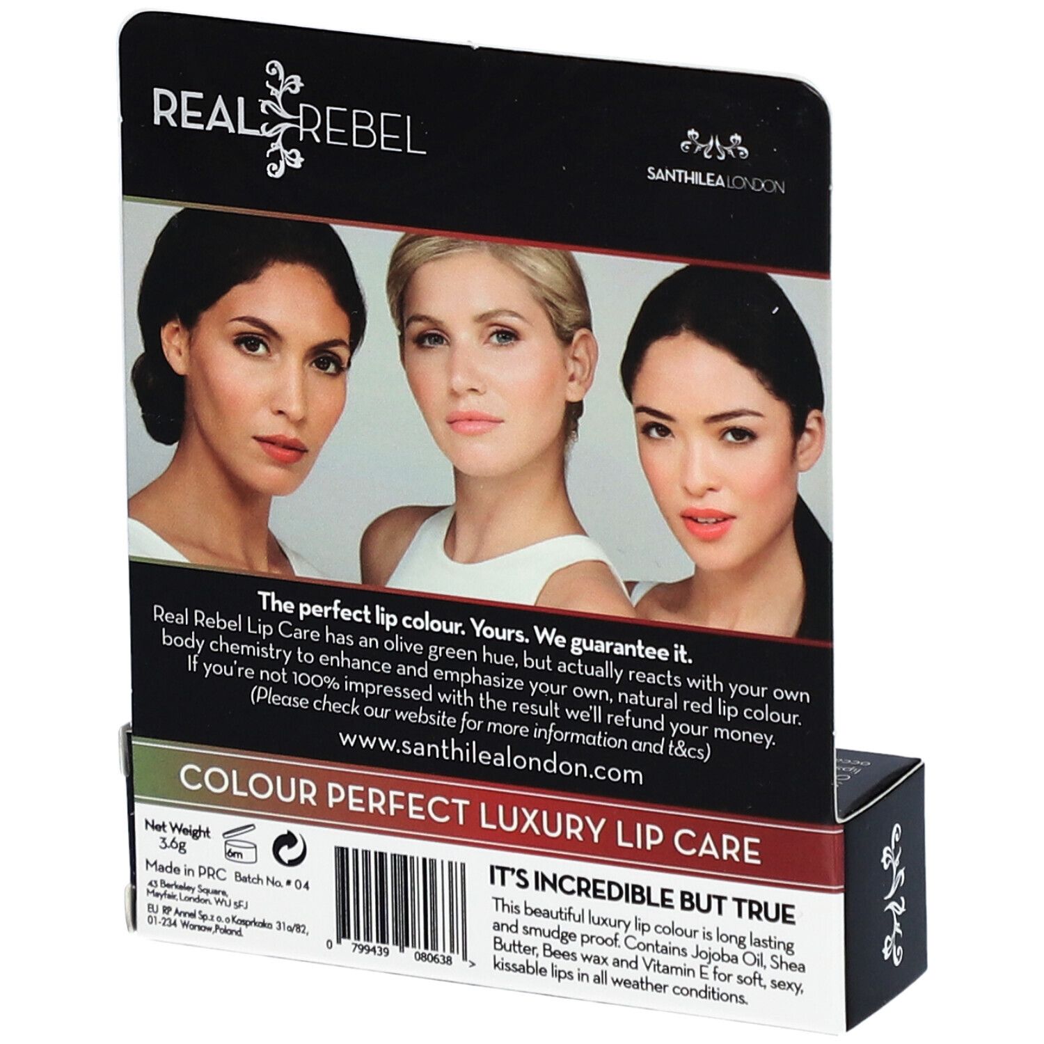 REAL REBEL Luxury Lip Balm Colour Perfect