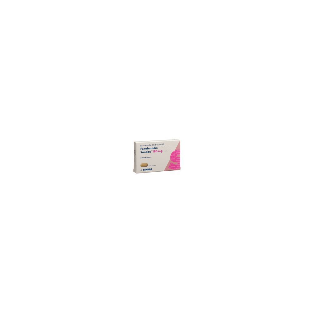 FEXOFENADIN Sandoz Filmtabl 180 mg 10 Stk