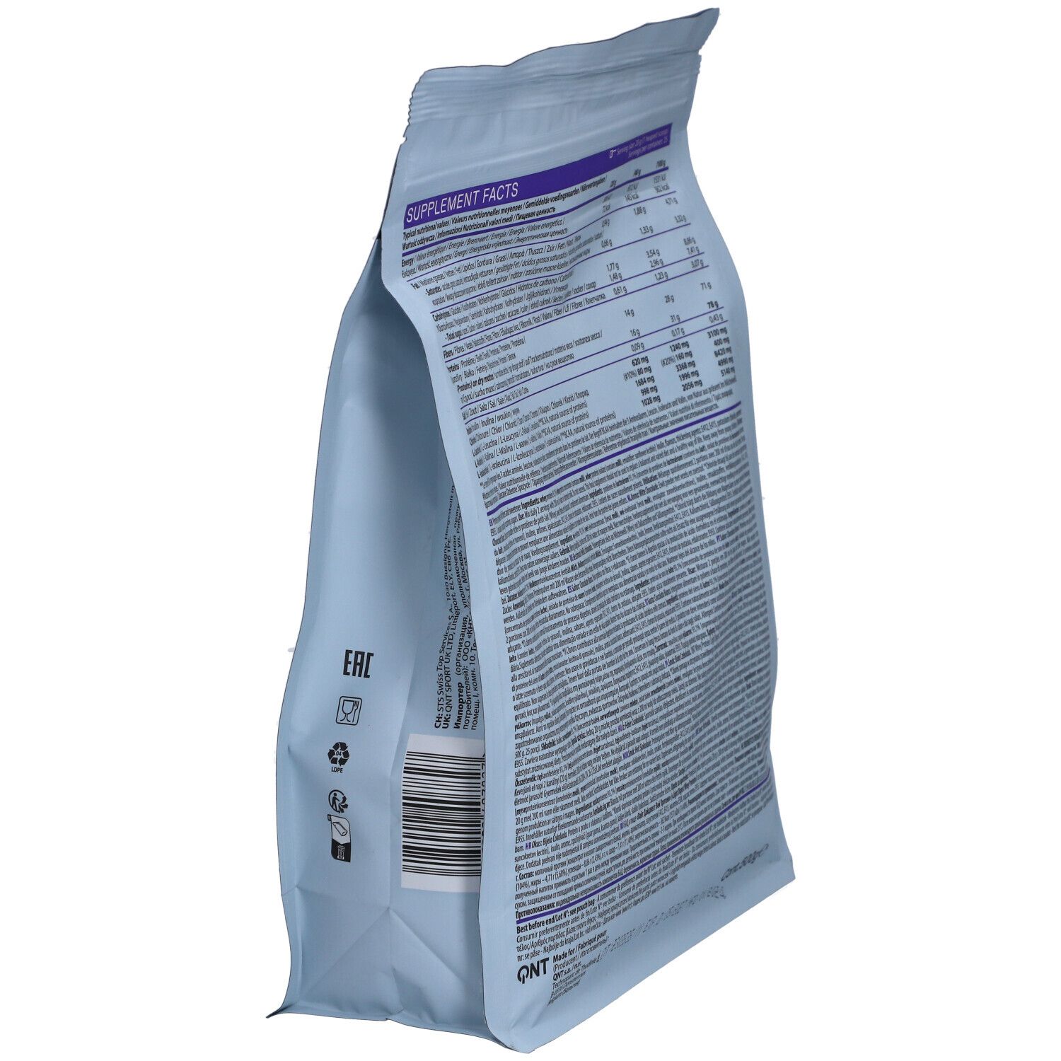 QNT Leicht verdauliches Molkenprotein Chococat Blanc