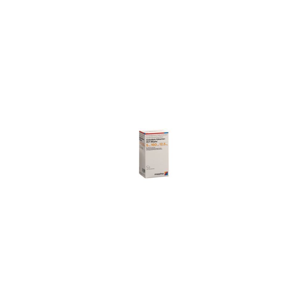 AMLODIPIN VALSARTAN HCT Mepha 5/160/12.5 100 Stk