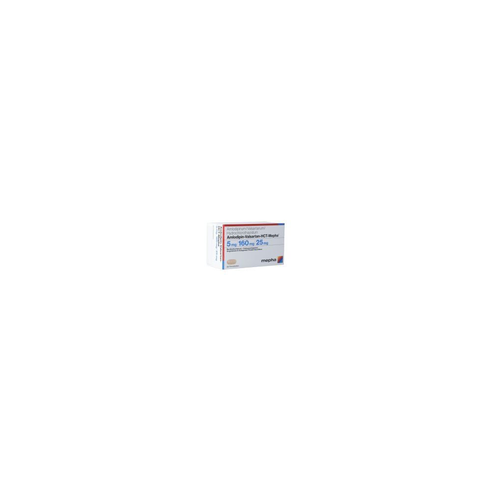 AMLODIPIN VALSARTAN HCT Mepha 5/160/25 98 Stk