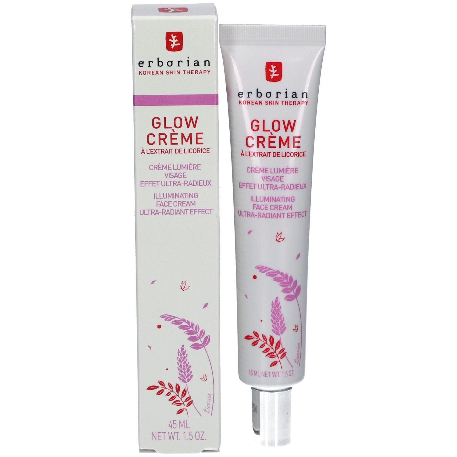 Erborian® Glow Crème - Crème lumière visage effet ultra-radieux