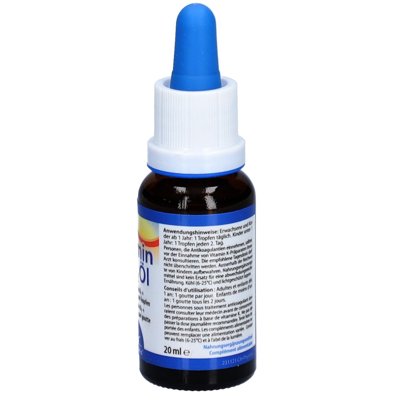 Dr. Jacobs Vitamine D3K2 Huile