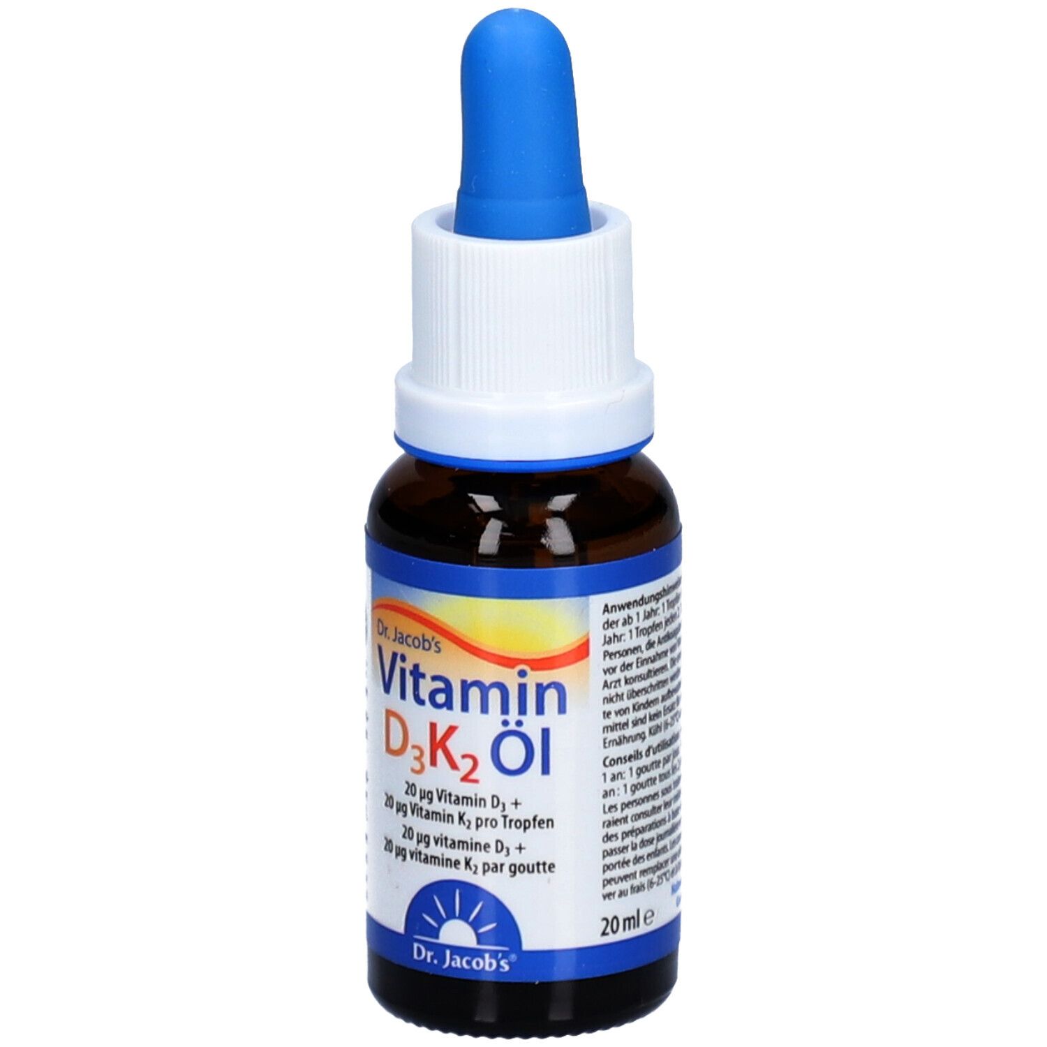 Dr. Jacobs Vitamine D3K2 Huile