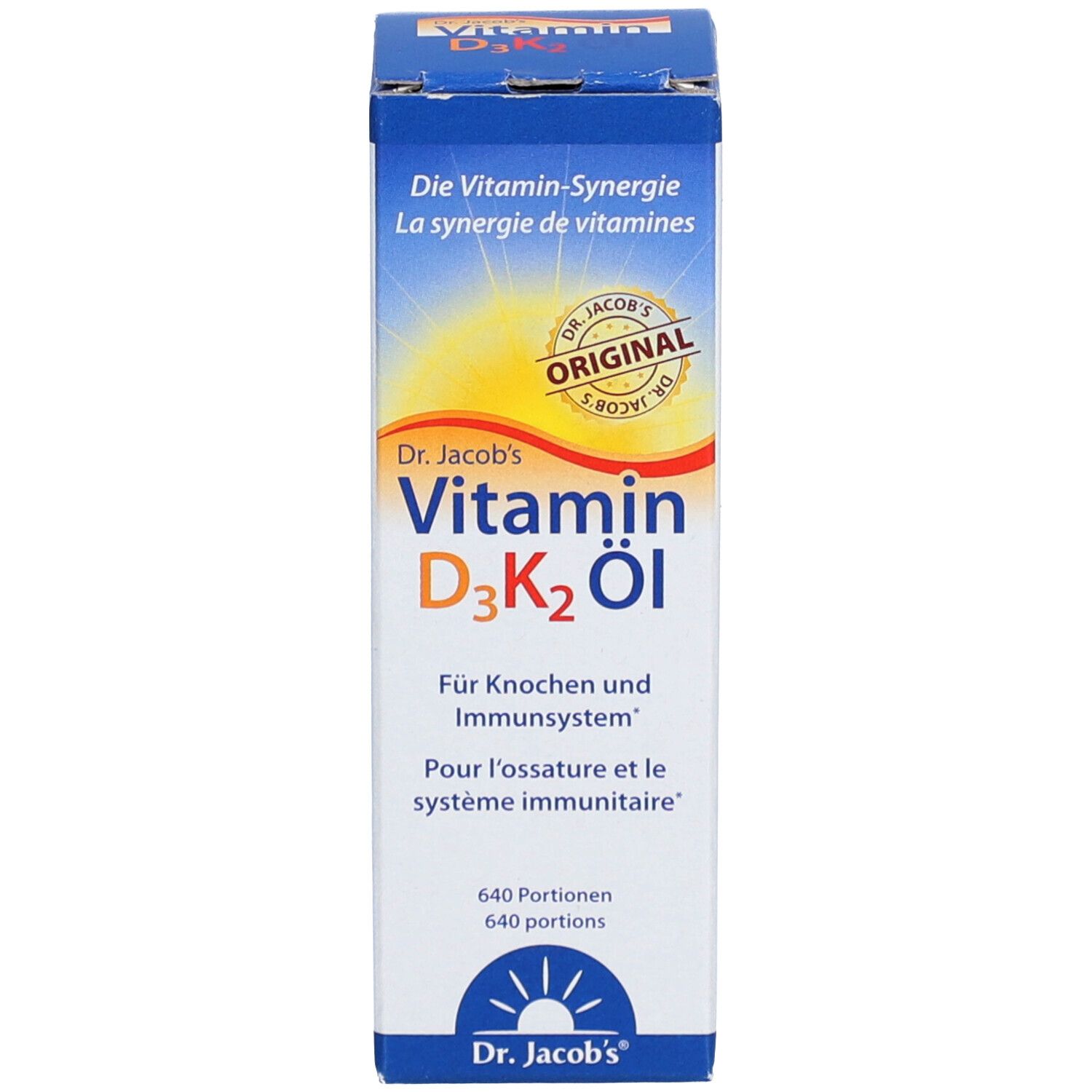 Dr. Jacobs Vitamine D3K2 Huile