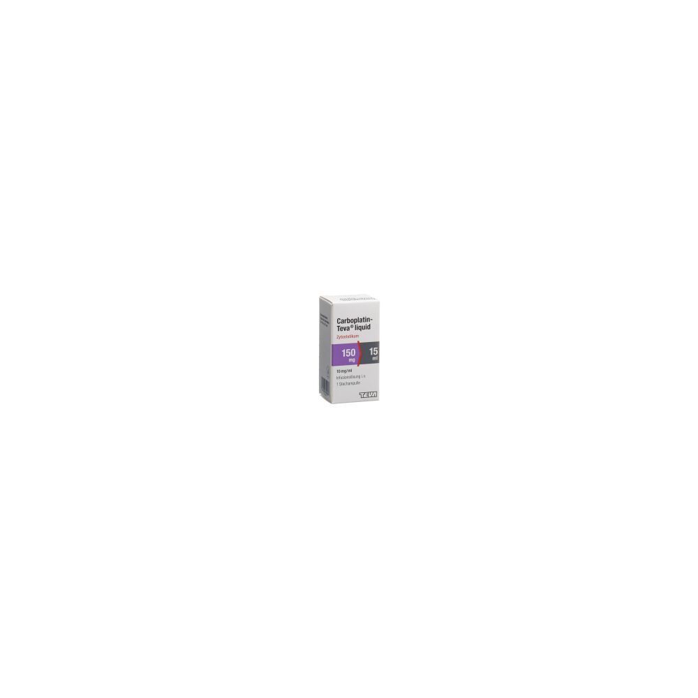 CARBOPLATIN Teva liquid 150 mg/15ml Durchstf