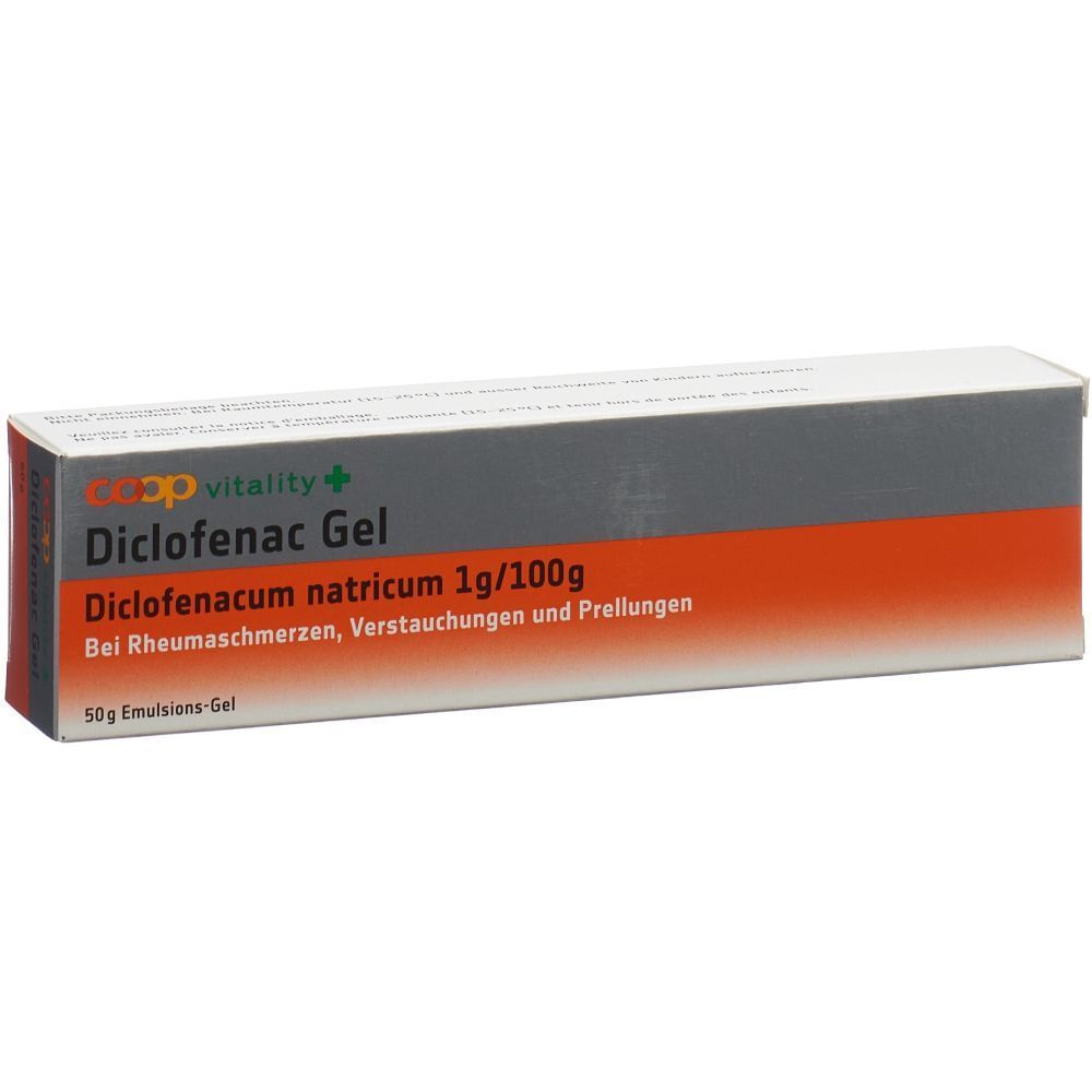 COOP VITALITY Diclofenac Gel 10 mg/g Tb 50 g