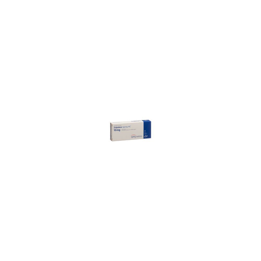 ZOLPIDEM Spirig HC Filmtabl 10 mg 30 Stk
