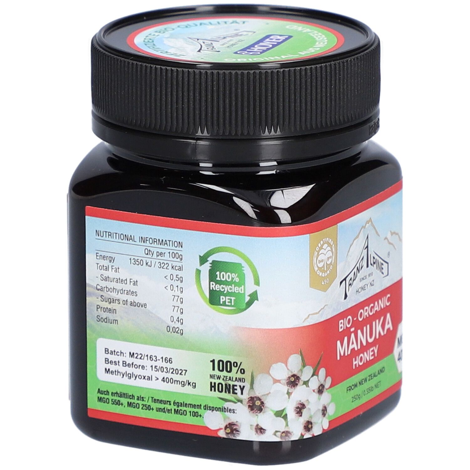 Bio Manuka- Miel 400+