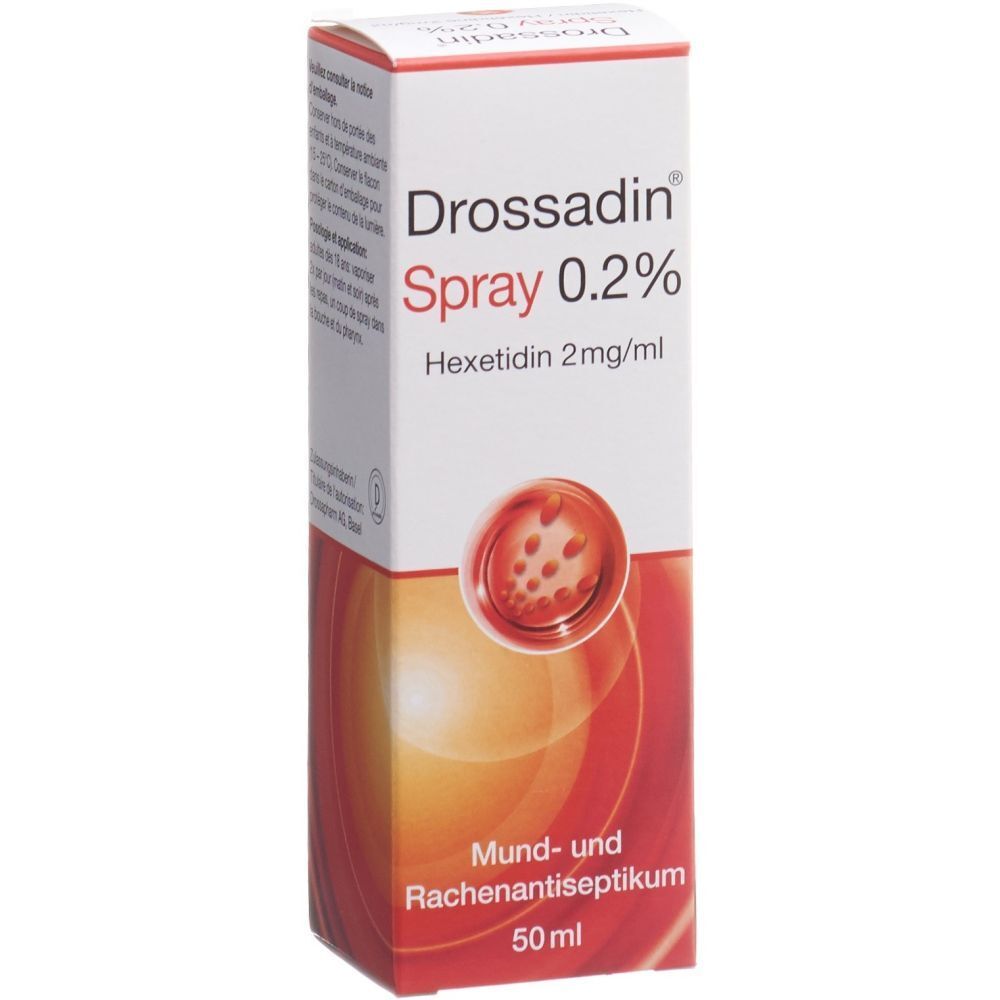 DROSSADIN Spray Lös 0.2 % Glasfl 50 ml
