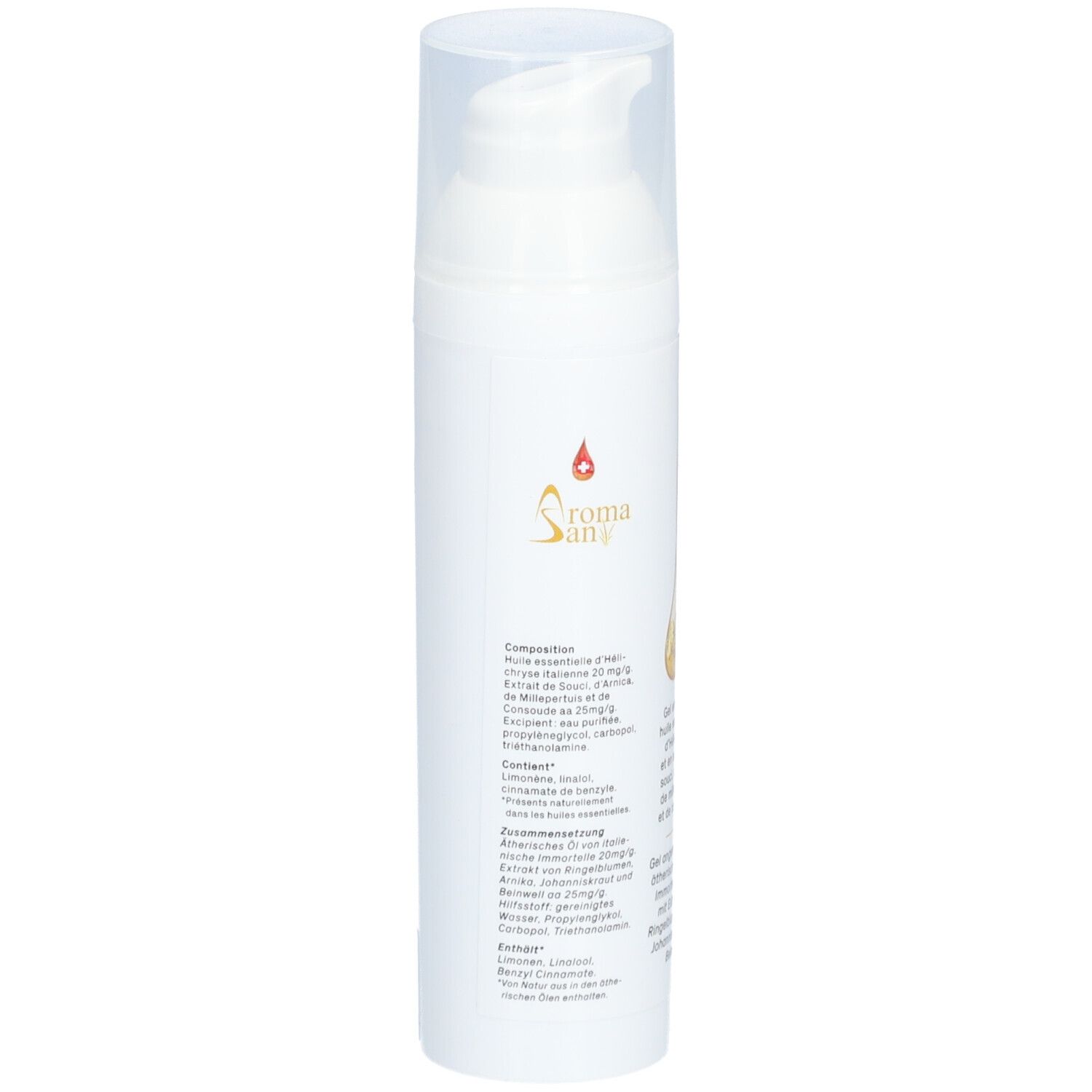AROMASAN Hélichrygel - Gel enrichi en huile essentielle d'Hélichryse
