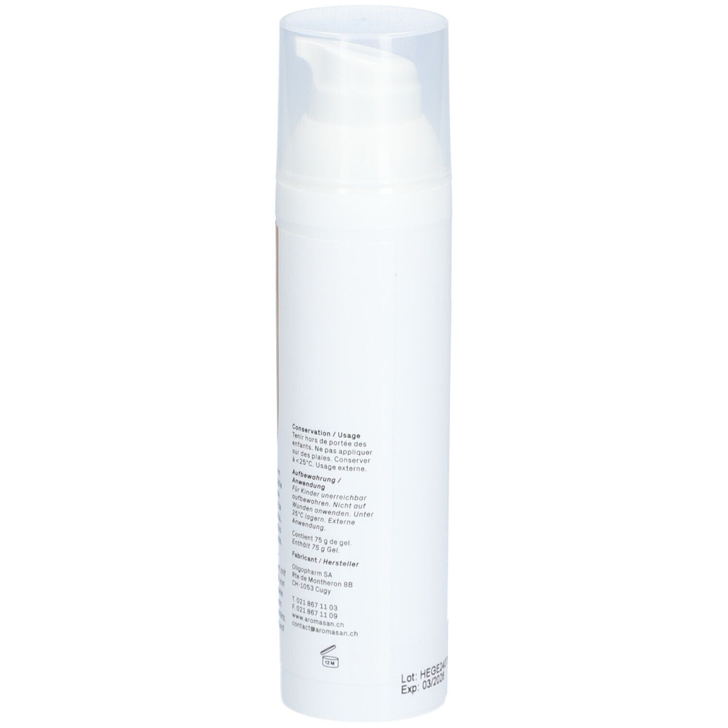 AROMASAN Hélichrygel - Gel enrichi en huile essentielle d'Hélichryse