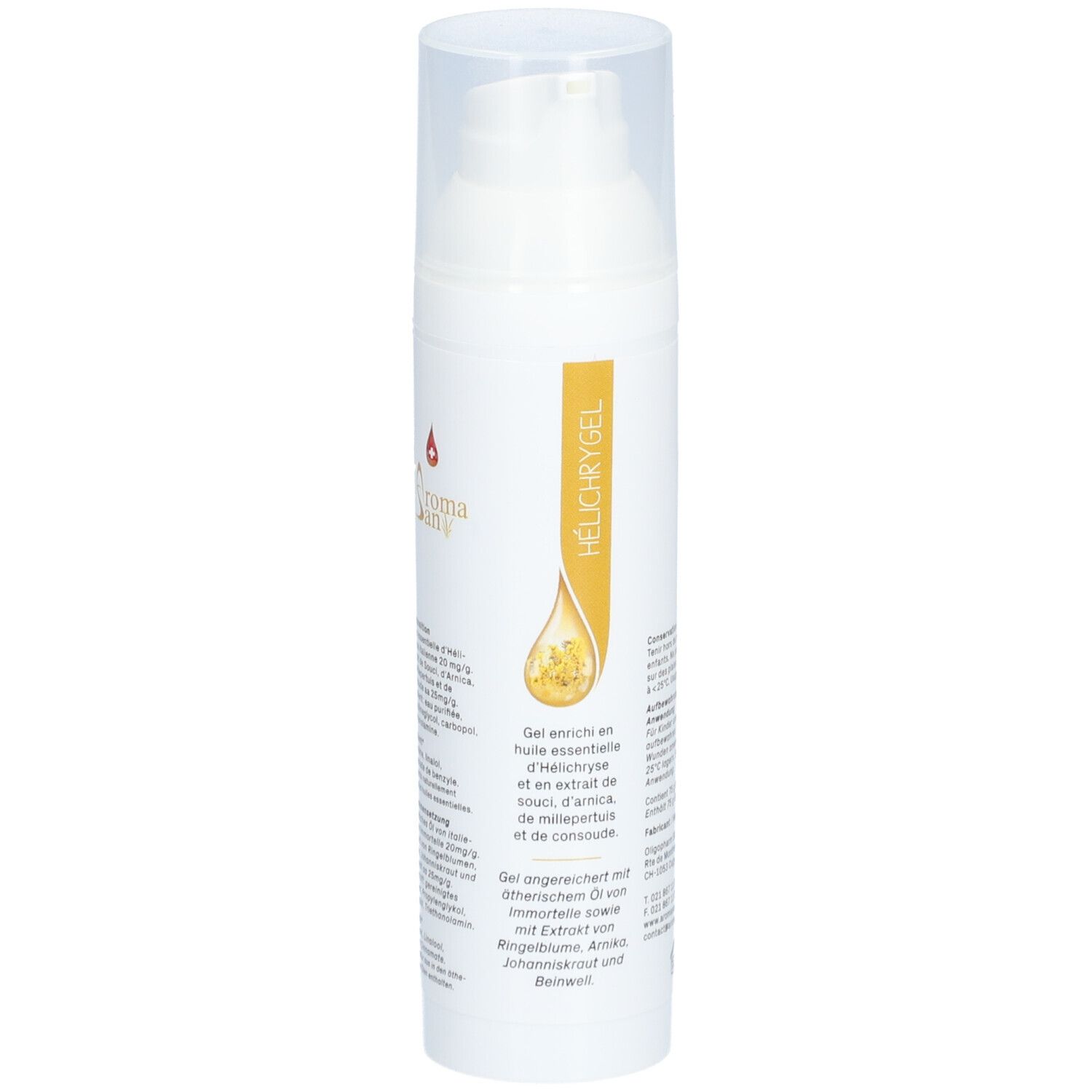 AROMASAN Hélichrygel - Gel enrichi en huile essentielle d'Hélichryse