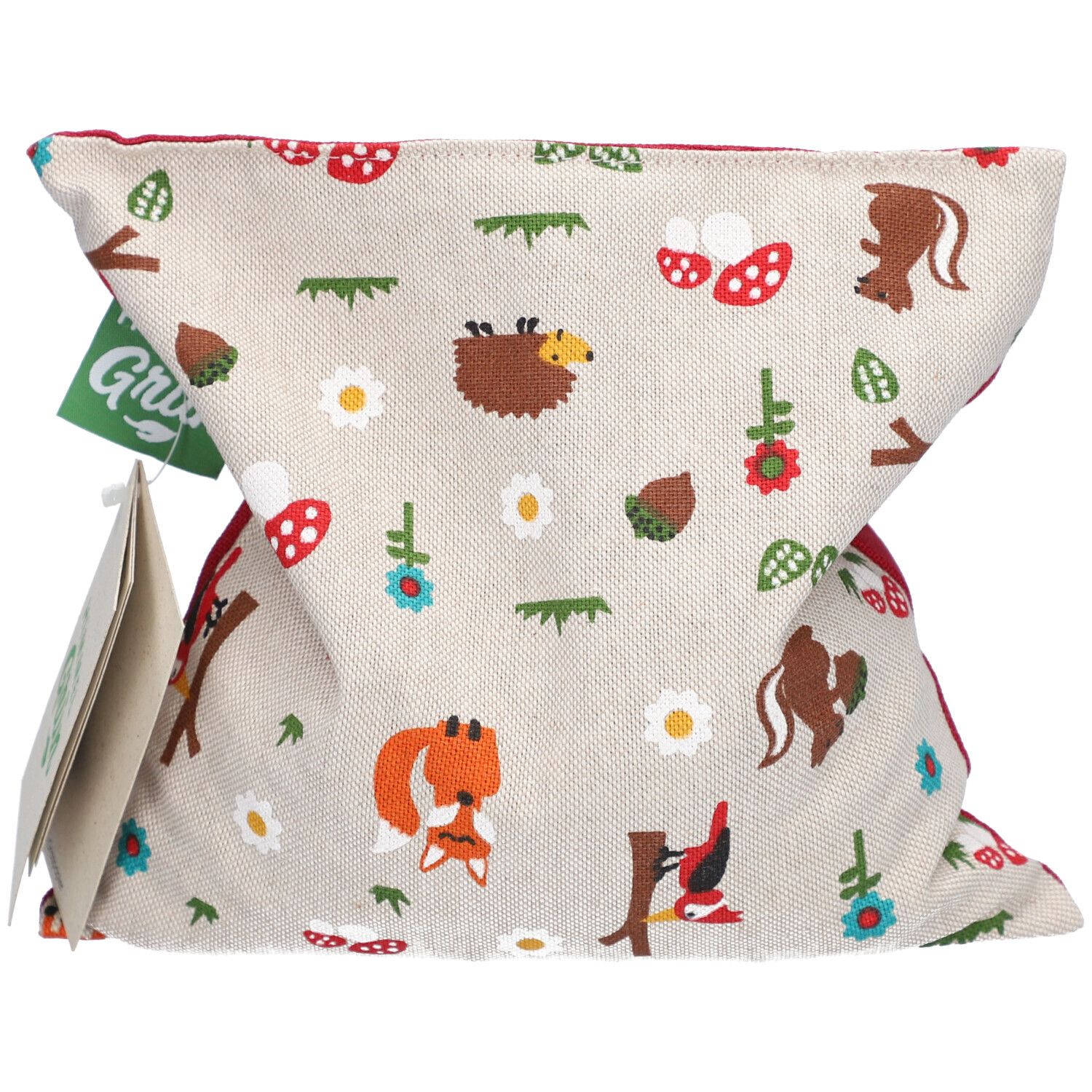 HIMMELGRÜN Kinder Kirschkernkissen 20x20cm Waldtie