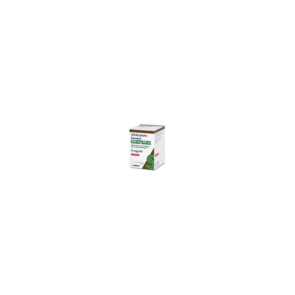 OXALIPLATIN Sandoz Inf Konz 200 mg/40ml Vial