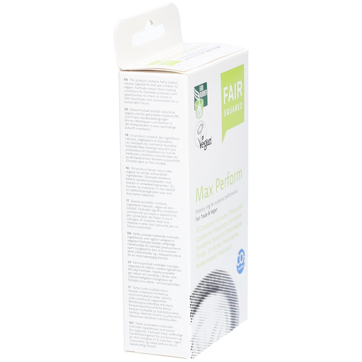 Fair Squared® Max Perform Kondome 10 Stück 52 mm