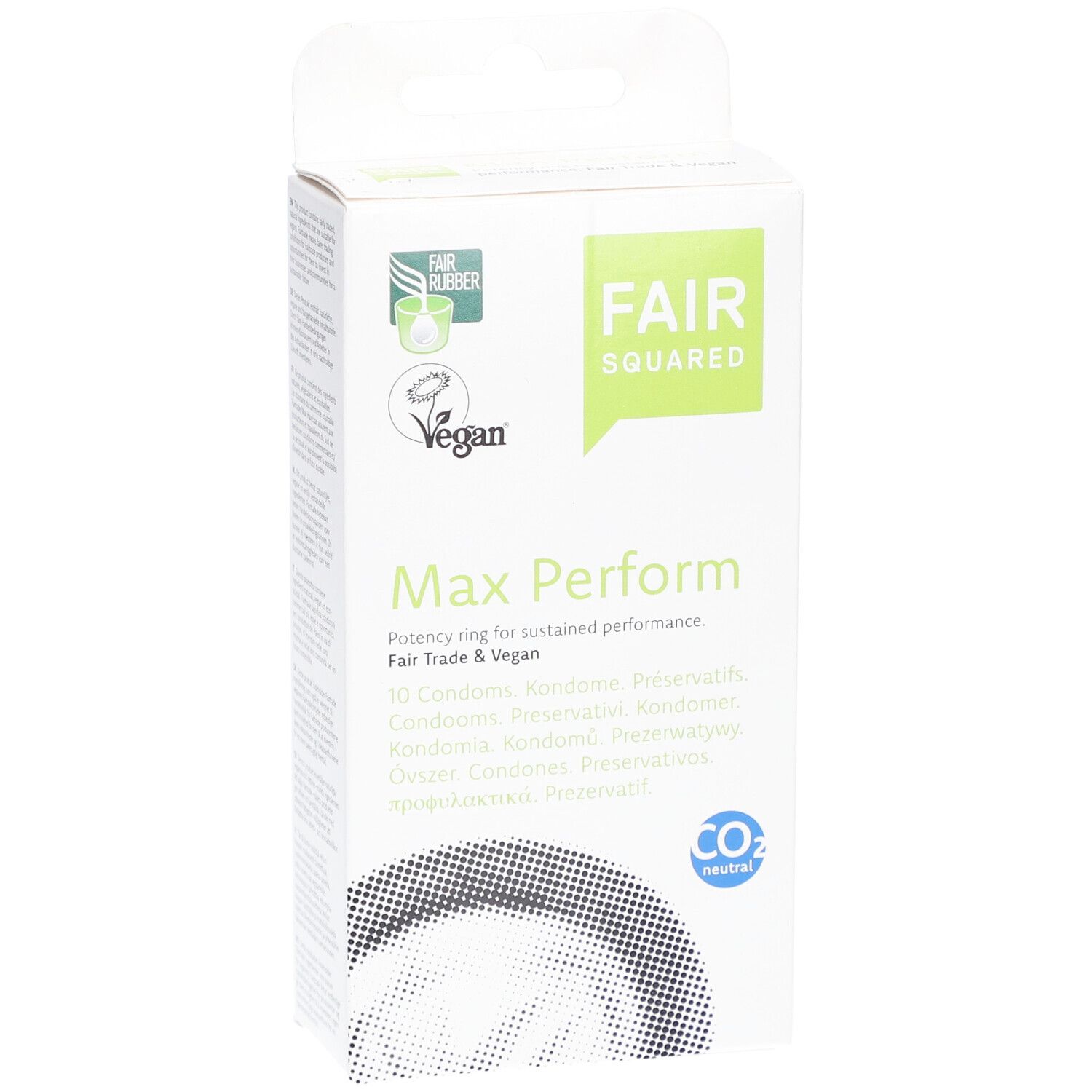 Fair Squared® Max Perform Kondome 10 Stück 52 mm