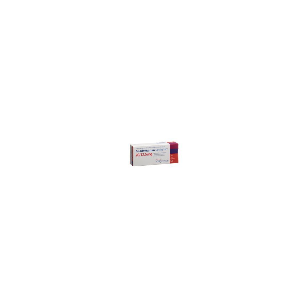 CO-OLMESARTAN Spirig HC Filmtabl 20/12.5mg 30 Stk
