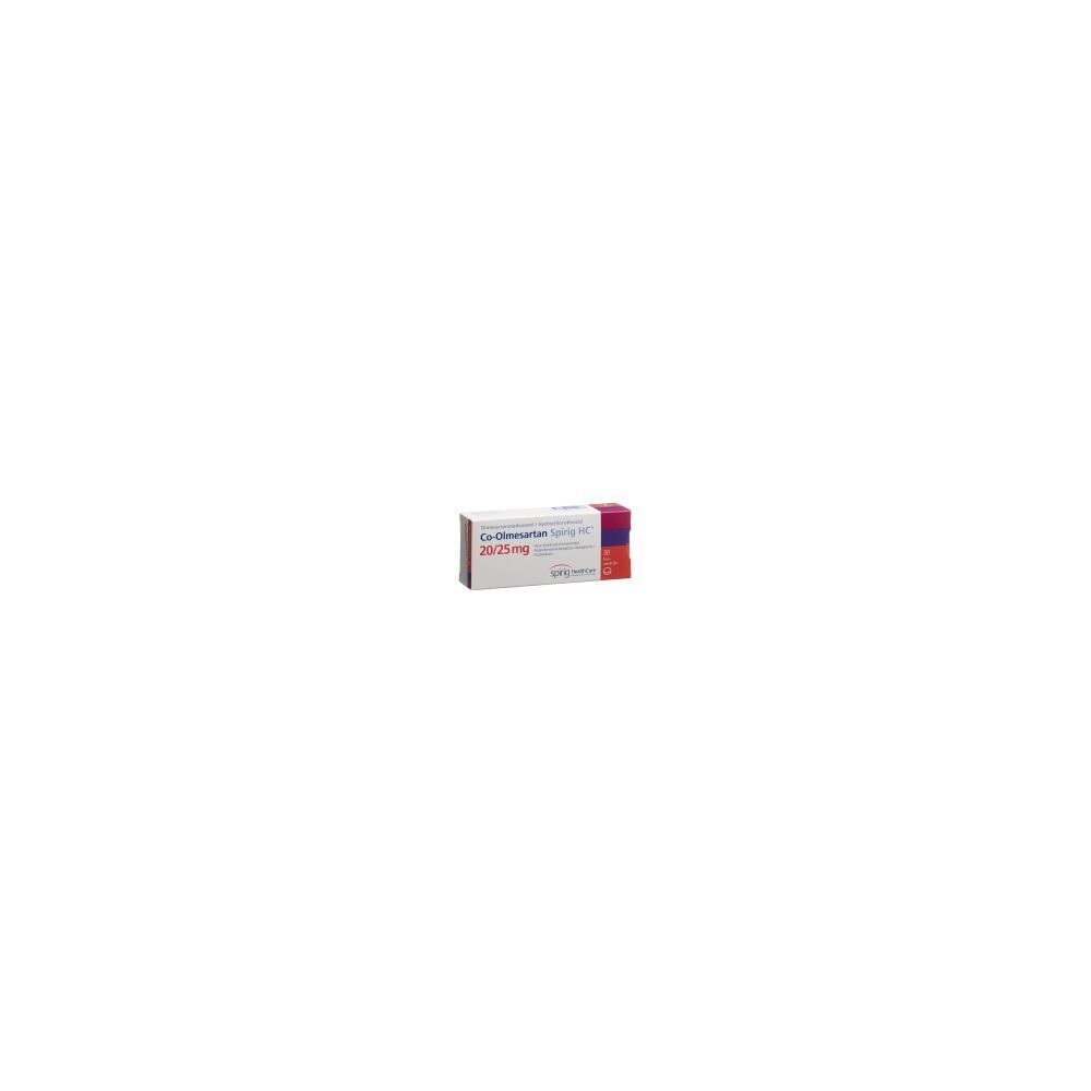 CO-OLMESARTAN Spirig HC Filmtabl 20/25mg 30 Stk