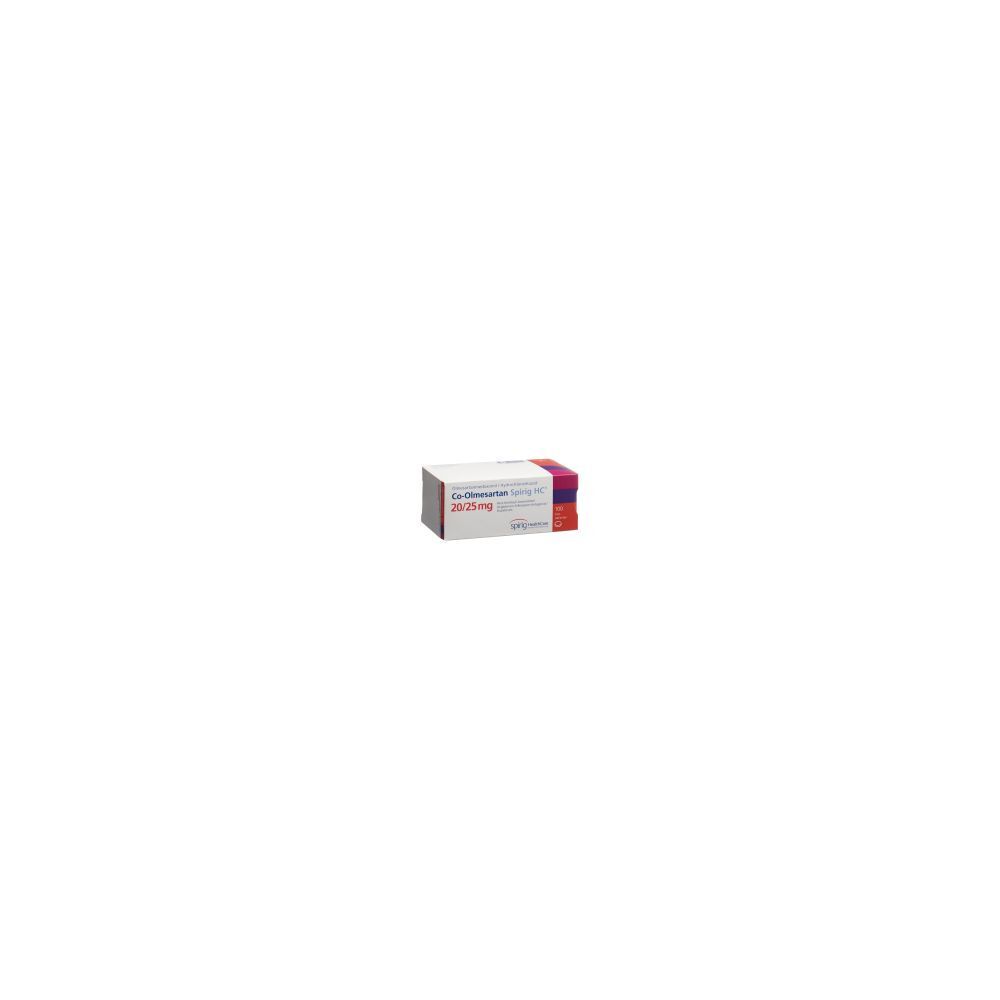 CO-OLMESARTAN Spirig HC Filmtabl 20/25mg 100 Stk