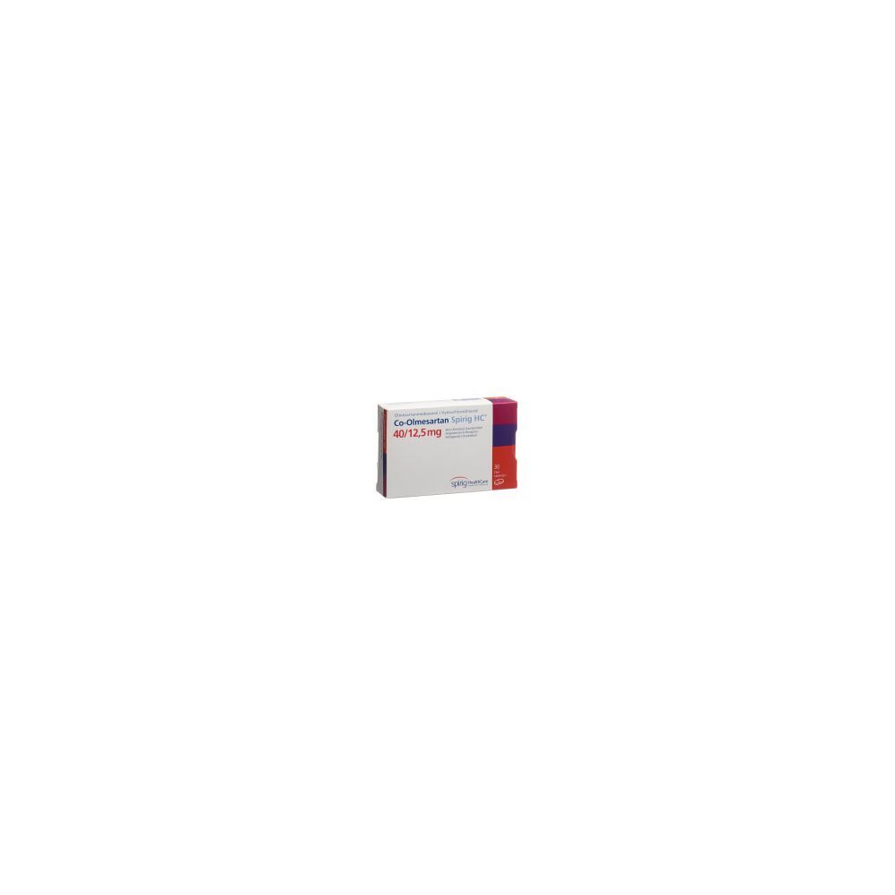 CO-OLMESARTAN Spirig HC Filmtabl 40/12.5mg 30 Stk