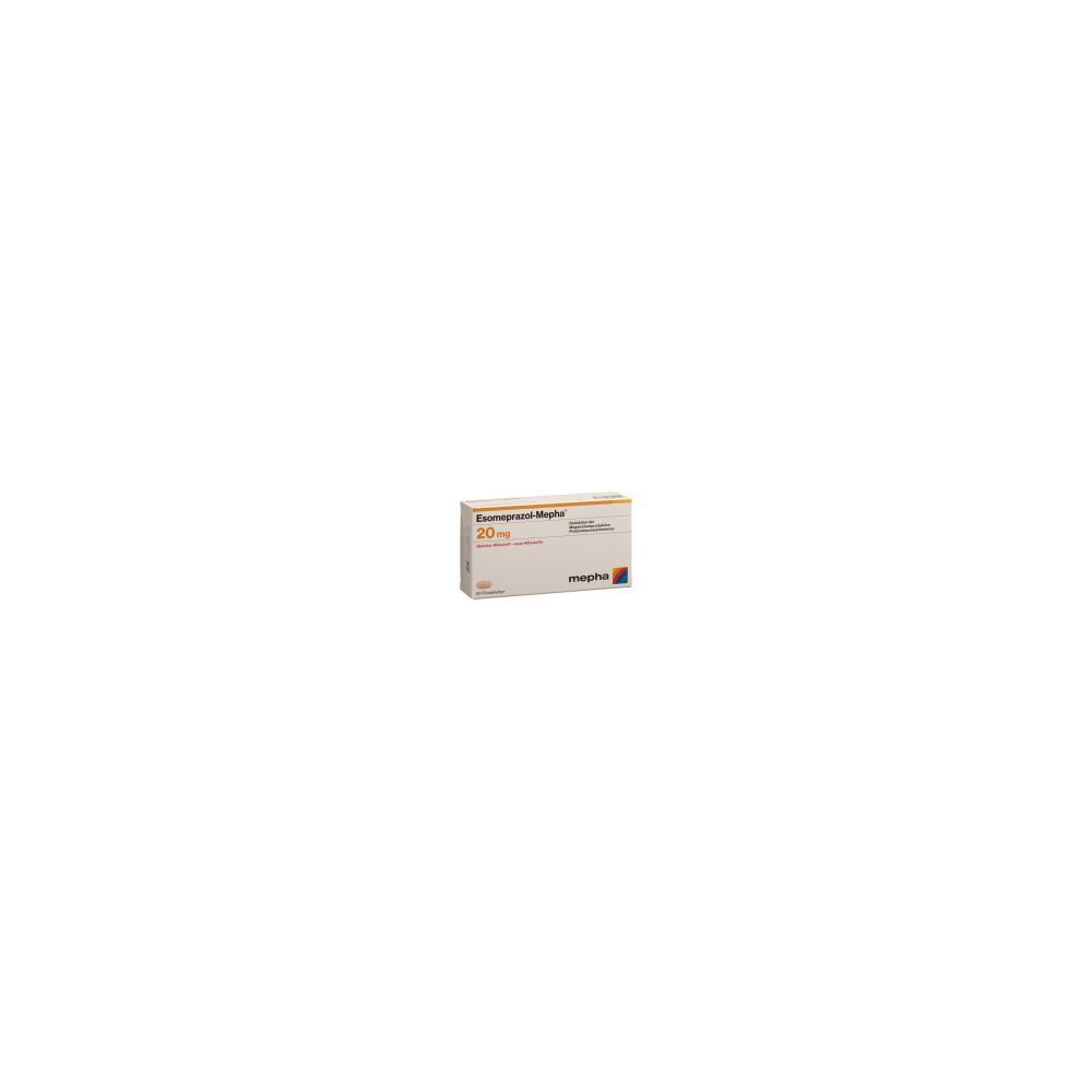 ESOMEPRAZOL Mepha Filmtabl 20 mg 60 Stk