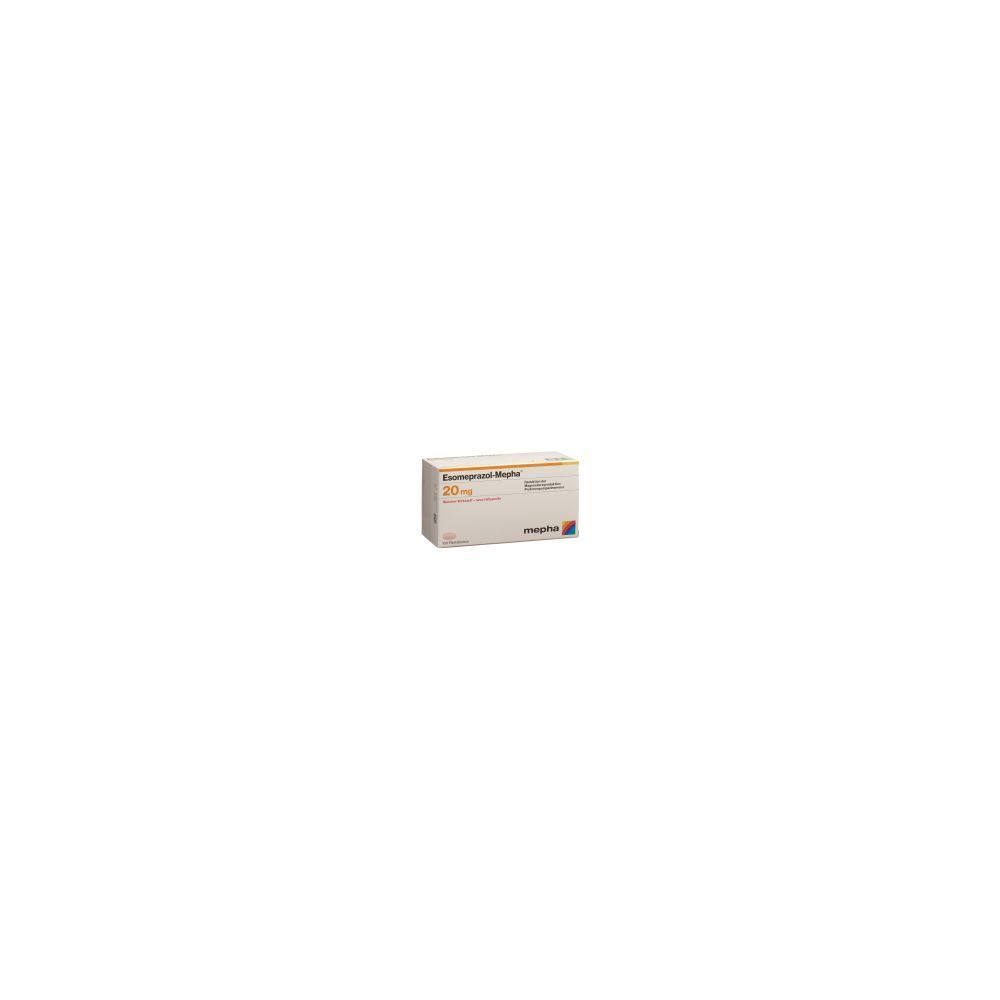 ESOMEPRAZOL Mepha Filmtabl 20 mg 100 Stk