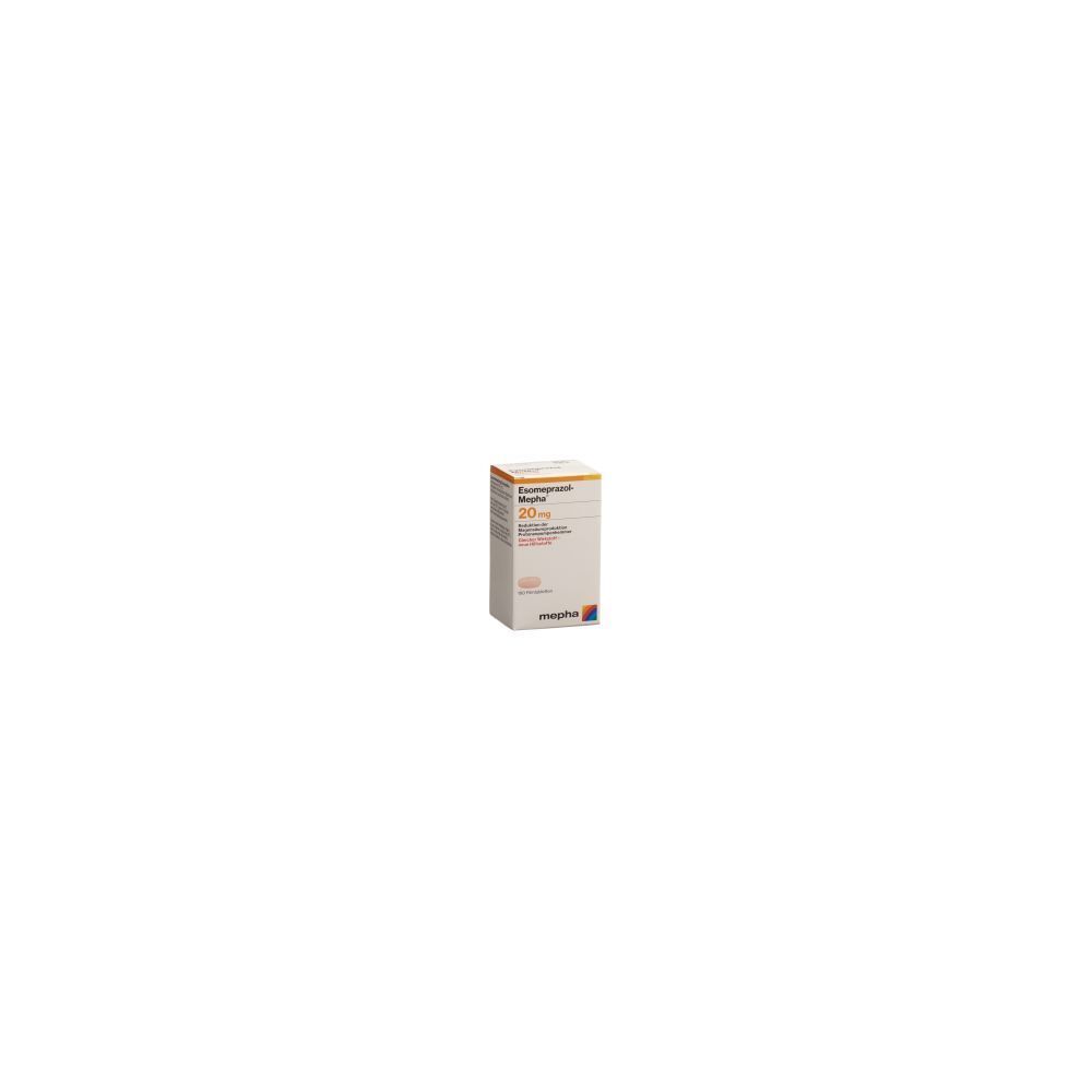 ESOMEPRAZOL Mepha Filmtabl 20 mg Ds 100 Stk