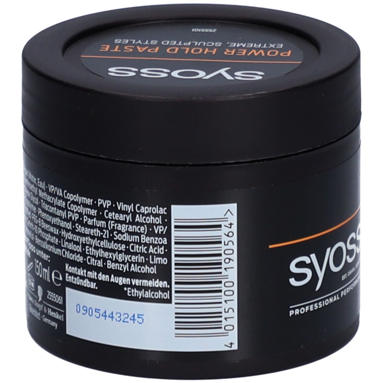 Syoss® Men Power Hold Extreme Styling Paste 150 ml – Mega starker Halt & langer Haltbarkeit