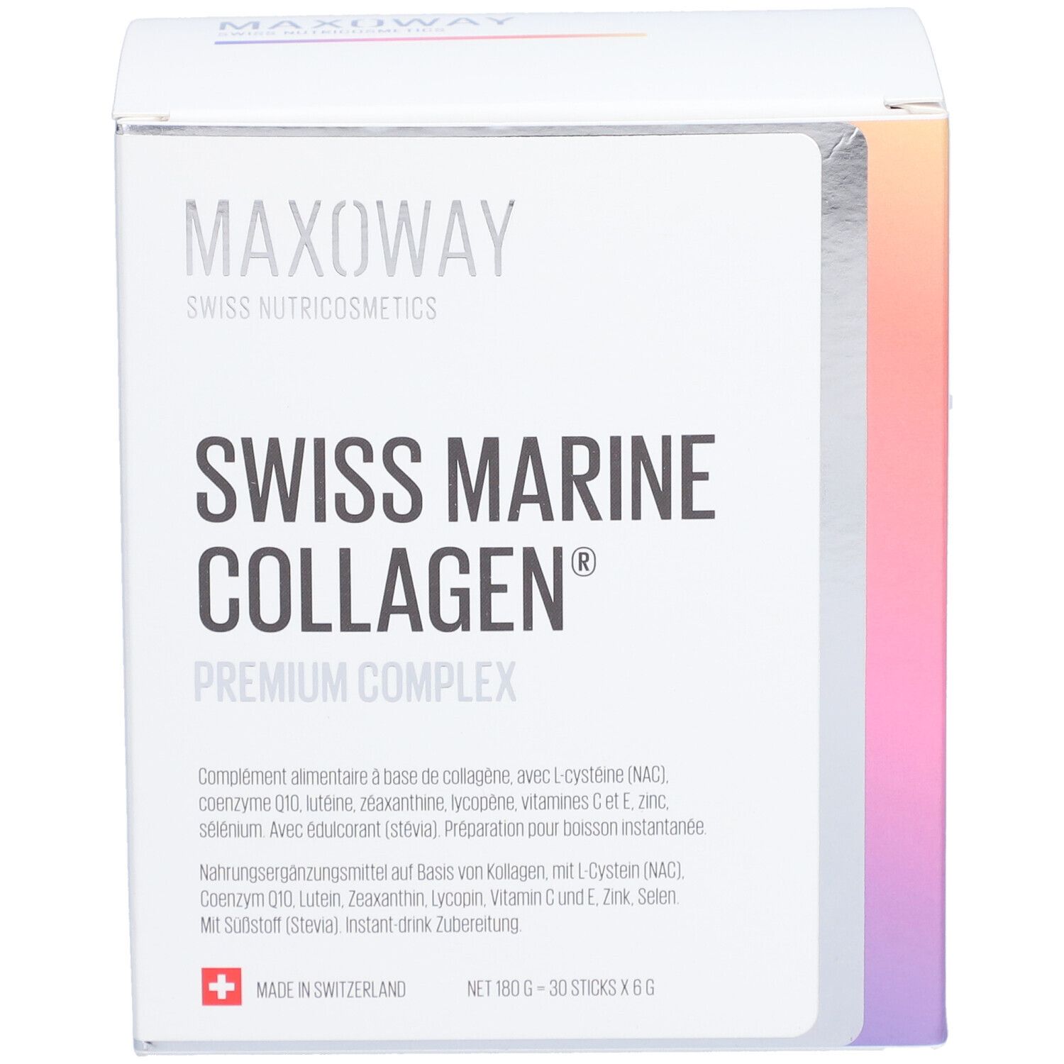 MAXOWAY Swiss Marine Collagen Sticks