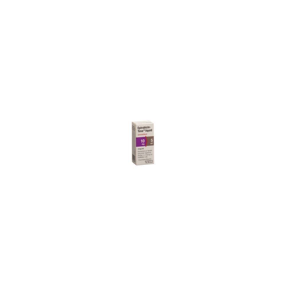 EPIRUBICIN Teva liquid 10 mg/5ml Durchstf