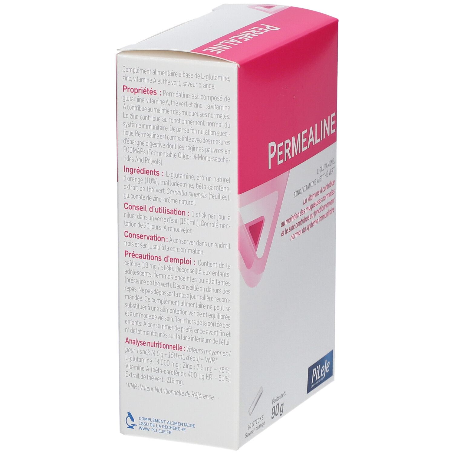 PILEJE Permealine Schleimhaut und Immunsystem 20 St Redcare Apotheke