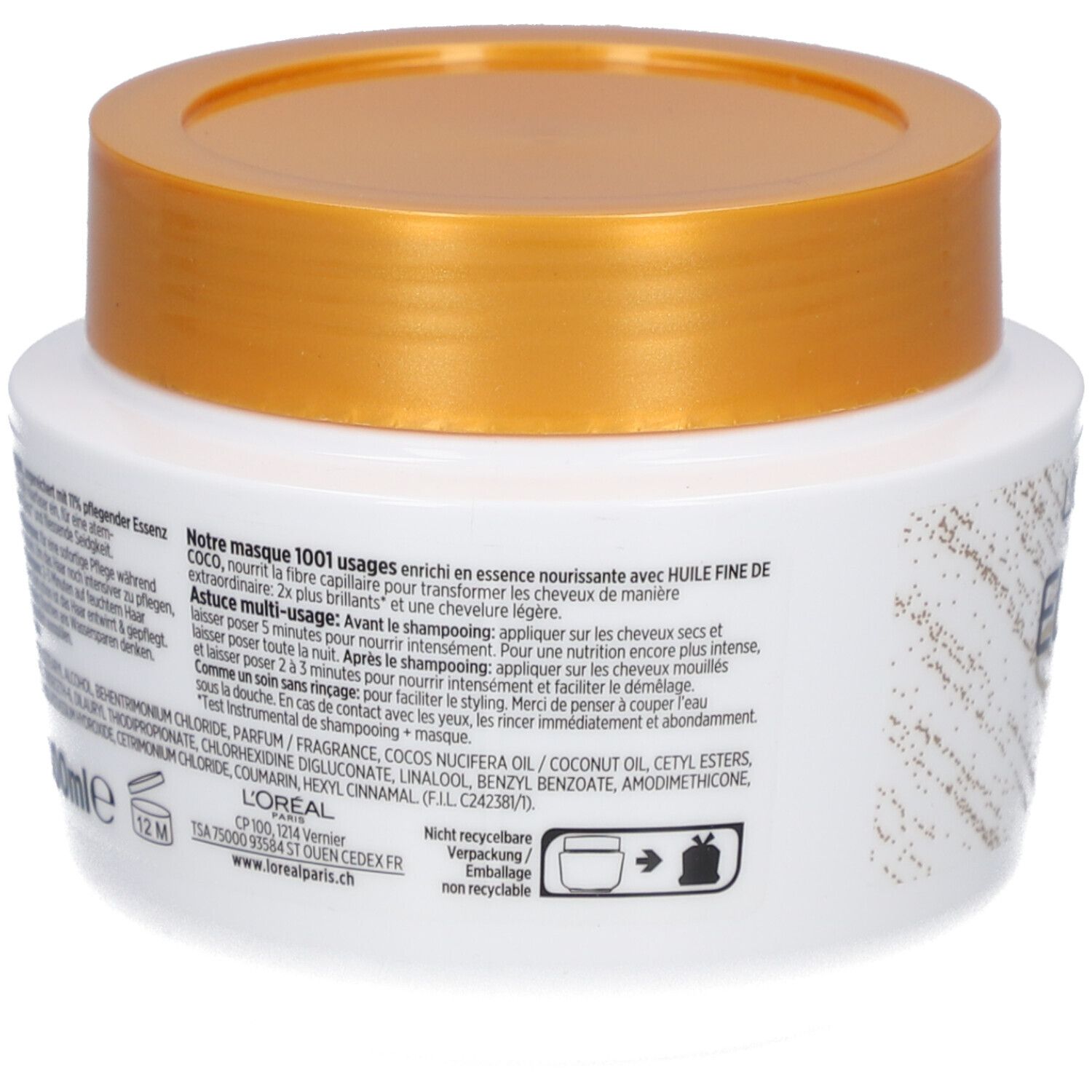 L'ORÉAL PARIS ELSEVE Masque 1001 Usages Huile Extraordinaire
