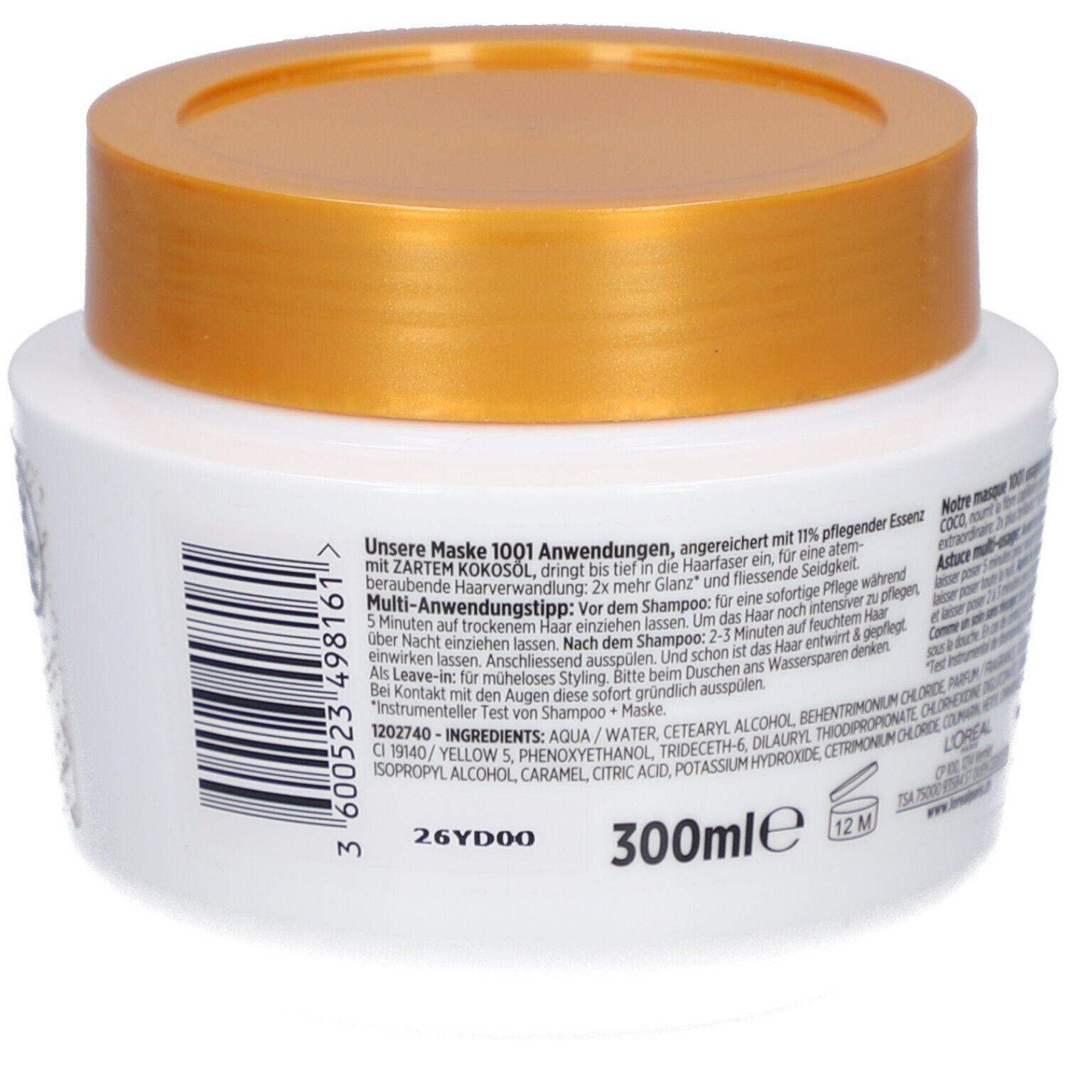L'ORÉAL PARIS ELSEVE Masque 1001 Usages Huile Extraordinaire